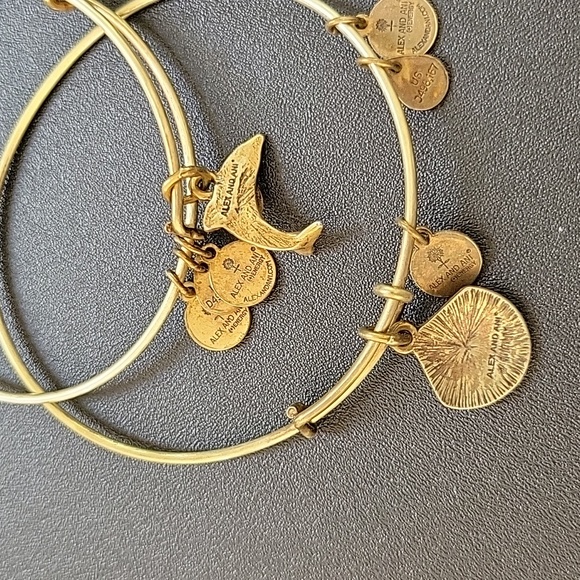 Alex and Ani - Lot of 2 Sea-Themed Charm Bracelets - Picture 2 of 4